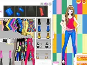 Doodle-print Jeans