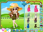 Springtime dressup