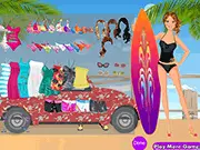 Surfer Girl Dressup
