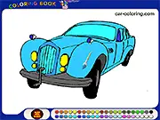 Coloring Book: Old Car Coloring