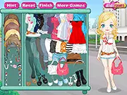 Strapless Fashion Dress Up