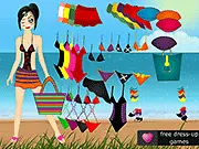 Angelina Beach Dress Up