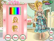 Bonnie's Patchwork Peasant Dress