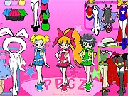 Dress Up Game Powerpuff Girls Demashita Z