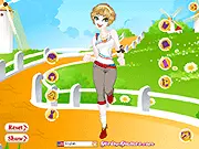 Running in the Morning Dress Up