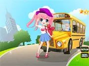 Fashion School Girl Dress Up