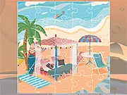 Cabana Beach Jigsaw