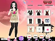 Flower Printed Dressup