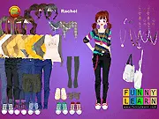 Rachel Fashion Girl Dressup