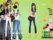 Olivia Girl Dressup