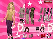 Pink Girls Summer Dressup