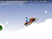 Snowmobile Stunt