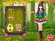 Cute Girl Robin Hood