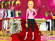 Colorful Fashion Girl