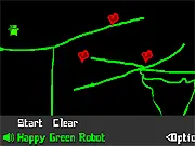 Happy Green Robot