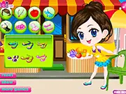 Cute Fruit Vendor Dressup