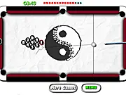 Black and White Billiard