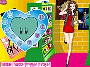 Punk Girl in CD Store
