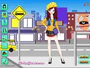Bus Stop Waiting Dressup
