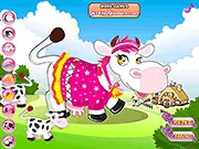 Farm Cow Dress Up