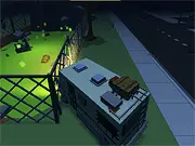 Blocky Zombie Highway