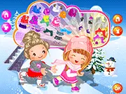 Baby Skiing Dressup