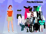 College Girl Becky Dressup