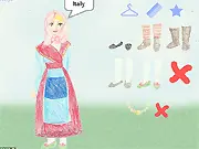 European Folk Fashion Dress Up