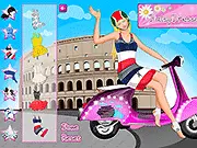 Vespa Girl Dress Up