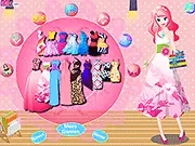 Pretty Printed Skirt Girl Dressup
