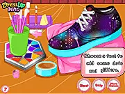 DIY Galaxy Shoes