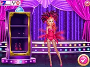 Princess as Los Vegas Showgirls
