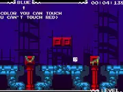 Blue & Red