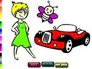 Coloring Flash Book For Kids