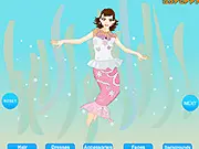 Peppy Mermaid Girl
