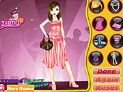 Evening Party Dress Up