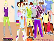 Aerobic Girl Dressup