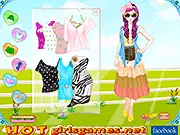 Summer Fashion Girl Dressup