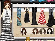 Vest and Maxi Dress