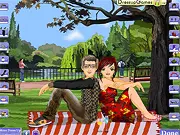 Couple In Picnic