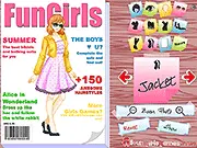 Magazine Cover Fashion Dress Up
