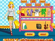 Stylish Shopping Girl Dressup