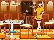 Waitress Girl Dressup