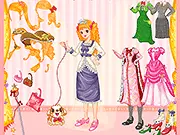 Blonde Lady Dressup