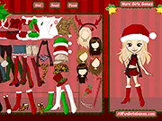 Cute Girl Christmas Dress Up