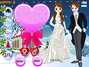 Snowy Couple Dress Up