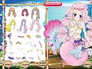 Mermaid Model Dressup