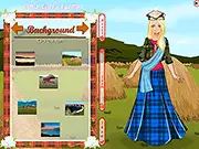 Scottish Lass Dress Up