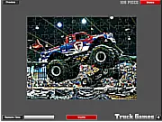 Monster Truck Jigsaw