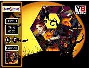 Cartoon Halloween Fix The Puzzle